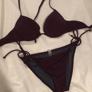 Victoria’s Secret Plum suit